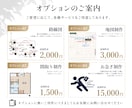 差がつく！高級感ある見やすいマイソクを制作します 間取り1点制作込！反響に繋がる！決まるマイソクをお届け！ イメージ3