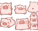 ゆるかわな動物アイコンの制作します 癒しのゆるかわアイコンいかがでしょうか イメージ2