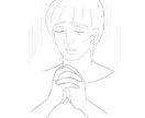 冊子に最適！線画ベースの人物イラスト描きます 繊細な描写ならお任せください！ イメージ5