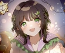 スピード納品！歌ってみた動画のイラストを制作します VTuber様や歌い手様大歓迎！可愛い絵柄が得意です◎ イメージ1