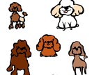 動物のゆるいイラスト描きますます ゆるくデフォルメしたタッチで百獣を描きます。 イメージ4
