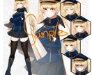 TRPG・ゲーム・立ち絵イラスト描きます 【最短翌日納品！】【かわいい～カッコいいまで！】 イメージ4
