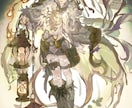 厚塗りで綺麗な世界観のイラストを作成します にじさんじ様実績〇、動画用イラスト、Vtuber活動など イメージ9