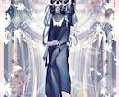 ダークな雰囲気のイラストを描きます どこか仄暗いダークで奇妙な雰囲気のイラストが好きな方へ イメージ6