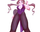 等身イラスト描きます 勢いのあるポージングが得意です！ イメージ4