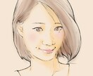 記念にセピア似顔絵 イメージ1