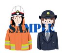 シンプルでかわいいイラストを描きます お手軽で使いやすいカットイラストをお届け！ イメージ5