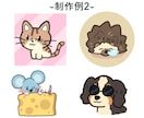 ゆるくてかわいい生き物のイラストを作成します アイコンや挿絵、さまざまな場面で使えるイラストをあなたに！ イメージ3