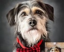 カスタム手描きデジタル犬猫ペットの肖像画ます あなたの写真からのカスタムイラスト イメージ7