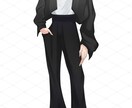 立ち絵描きます 商用利用可〇表情差分3つまで無料です イメージ2
