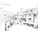 一級建築士が建築パース、スケッチを描きます 線画、カラー(リアル、色鉛筆調等)要望に応じて仕上げます！ イメージ4