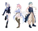 配信活動に使えるイラストを制作します 歌ってみたやサムネイル、MV用イラストを制作します イメージ9
