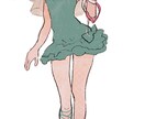 イラスト、アイコン等描きます アニメやおしゃれなもの等色々な絵柄で描けます。 イメージ4