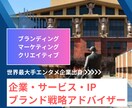 ブランド・マーケ・クリエイティブを統合支援します 世界最大手エンタメ出身！ブランド・マーケ・クリエイティブ戦略 イメージ1