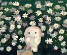 ぬい撮り写真の絵描きます お気に入りのぬい撮り写真を絵にしてみませんか? イメージ1