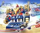 ロボット・ヒーロー・怪獣のイラストを制作します どんなマニアックなご注文にも対応可能です イメージ6