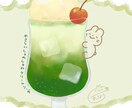 メニュー作成も可！かわいい食べ物イラスト描きます 挿絵やグッズイラストにしてもかわいい優しい雰囲気が得意です イメージ5