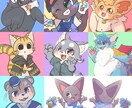 ケモノ(Vtuber可)・動物の絵をお描きします 絵本調の優しい雰囲気が持ち味です。 イメージ3