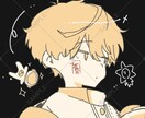 シンプルなタッチでアイコン描きます 【歌い手/配信用】シンプルかわいいアイコン描きます！ イメージ1