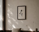 書道家が揮毫｜一点物の額装書作品を制作します 〜作品の雰囲気に合わせた特注額装〜 イメージ5