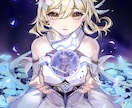 一枚絵/綺麗系厚塗りイラストをお描きします エモさと綺麗めな雰囲気を出すのが得意です！ イメージ3