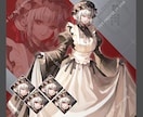 表情差分5種まで無料！立ち絵制作いたします TRPG、ゲーム、動画等にいかがでしょうか？ イメージ4