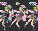 イラスト制作いたします 女の子からモンスターまで幅広く対応！ イメージ2