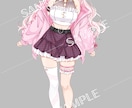 ご相談受付中◎きゅるんと可愛いキャラクター作成ます 立ち絵制作/新規衣装/IRIAM/TRPGなど イメージ3