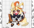 SDミニキャライラスト制作いたします グッズにオススメ！パキッとしたミニキャライラスト！ イメージ8