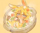 アメコミ風　オリキャラ・似顔絵・イラスト描きます ちょっとクセあり　デフォルメ絵柄/人物ならなんでもOKです イメージ8