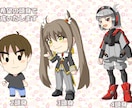 YMM4の動画編集ですぐ使える立ち絵制作します 丸投げOK。動画用のキャラデザインいたします。 イメージ3