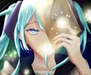 アイコンやサムネ等かっこいいイラスト描きます 厚塗り風/ダークな雰囲気中心！キャラビジュ可！爆速納品可！ イメージ3
