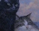 主に猫を油絵で写実的に描きます 愛猫がずっと貴方と共にあります。 イメージ1