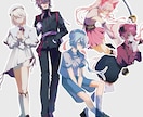 TRPG・配信等に使用できる立ち絵を制作します キャラクターのイメージにピッタリな立ち絵を制作します！ イメージ4