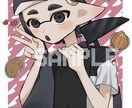 イカ達のかわいい、かっこいいイラストを制作します アイコンやプレゼント用など幅広くお受け致します！ イメージ2