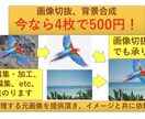 画像の切り抜き、背景加工承ります ちょっと試してみたいと言う、軽い気持ちでどうぞ。 イメージ1