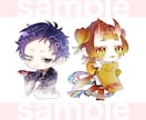 SD(デフォルメ)イラスト承ります 最短3日納品！アニメ塗りのかわいいデフォルメ制作します♪ イメージ7