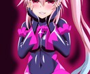 かわいいキャラのイラスト描きます 女性キャラの立ち絵、1枚絵をお描きします イメージ2