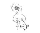 手描き白黒イラストを描きます ゆるい手描き白黒イラストにちょっと加工を施したイラストです！ イメージ7