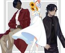 キャラクターデザイン、立ち絵承ります TRPGなどで立ち絵が必要な方へ イメージ1