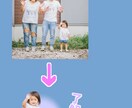 画像を加工してLINEスタンプを作製します ご家族・ペットの画像を加工してLINEスタンプを作製します イメージ2