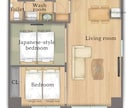 一目で空間が伝わる【間取り図イラスト】作成します Airbnb民泊運営のリスティングにも | “伝わる一枚”を イメージ6