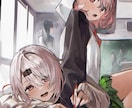 鮮やかなキャラクターイラスト描きます さまざまな絵柄でご希望に沿ったイラストをお描きします。 イメージ6