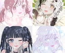 ときめきをお届け˖✧可愛い女の子のイラスト描きます SNS、動画、ブログ、贈り物などに◎イラストで彩りをプラス✨ イメージ2