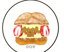 ぽころん×食べ物で特別な名前アイコンつくります 世界にひとつ！今日は何の日から生まれたぽころんアイコン イメージ2
