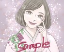 おしゃれなアイコンイラスト描きます 写真を元に、雰囲気のあるアイコン用イラストを作成します。 イメージ3