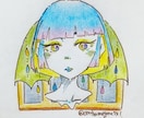 SNS等の人物アイコン描きます 色鉛筆･アクリル絵具を用いて優しいテイストのイラストを制作☆ イメージ4