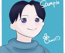 SNSやブログにアイコン描きます オリジナルアイコンを一緒に作ってみませんか イメージ3