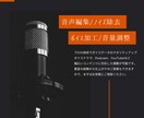 音声データのノイズ除去/音量調整/編集いたします プロの技術で作品のクオリティアップ。高品質なノイズ除去が可能 イメージ1