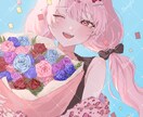 かわいい女の子描きます アイコンや立ち絵、様々な用途のイラストをお描きします! イメージ8